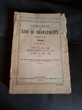 Colectiune de legi și regulamente - Tomul XXII 1944 1-30 Aprilie Legi Nr.191-249,Regulamente nr.16-19,Anexe Nr.108-158