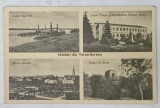 SALUTARI DIN TURNU - SEVERIN , MONTAJ FOTO , CARTE POSTALA ,INTERBELICA , VEZI DESCRIEREA !