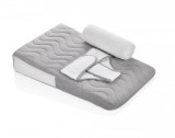 Cumpara ieftin Salteluta pozitionator pentru bebelusi BabyJem Reflux Pillow (Culoare: Gri)