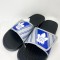 Toronto Maple Leafs papuci de bărbați Legacy Velcro Sport Slide Slipper - M = 42-43 EU