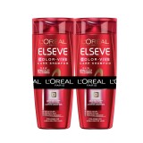 Pachet 2 x Sampon L&amp;#039;Oreal Paris Elseve Color Vive pentru par vopsit, 400 ml