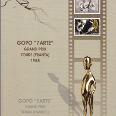 2008 LP1808 c - GOPO - 7 ARTE GRAND PRIX TOURS FRANTA MAPA FILATELICA MNH