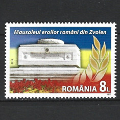ROMANIA 2018 - EMISIUNE COMUNA ROMANIA-SLOVACIA, MNH - LP 2176