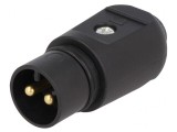 Mufă AC 24VAC 16A IP34 PFS WT SELV 24VAC 16A IP44