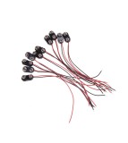 Set 10 bucati Clip baterie de 9V cu doua fire