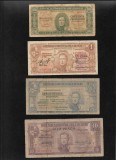 Set Uruguay 50 centesimos + 1 + 5 + 10 pesos 1939