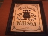 Reclama metalica chivas regal