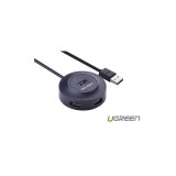 USB 2.0 Hub 4 Porturi-Culoare Negru