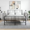 VidaXL Noptiere, 2 buc., gri sonoma, 32x42x80 cm, lemn compozit