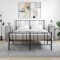 vidaXL Noptiere, 2 buc., gri sonoma, 32x42x80 cm, lemn compozit 825970