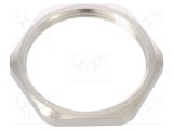 Piuliță M40 alamă nichel HUMMEL, Thk 4,5mm, Cheie 45mm, Filet metric