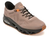 Pantofi sport SKECHERS maro, UNO GLIDE-STEP, din material textil