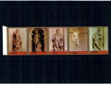 Ajman 1972 - Sculpturi, Michelangelo, serie neuzata