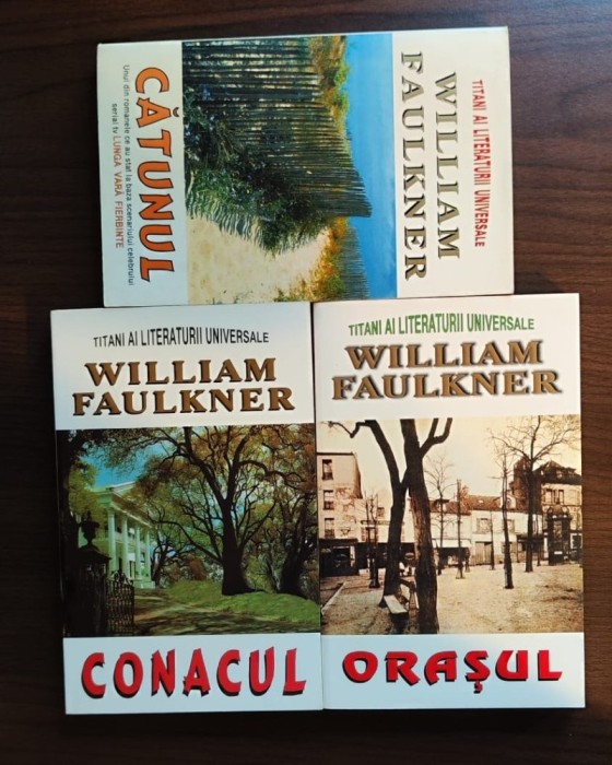 William Faulkner - Catunul &amp; Conacul &amp; Orasul (Trilogia Snopes)