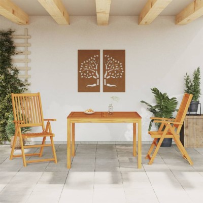 Gossi set mobilier de gradina, 3 piese, lemn masiv de acacia foto