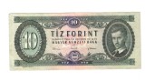 Bancnota Ungaria 10 forint/forinti 12 octombrie 1962, stare buna