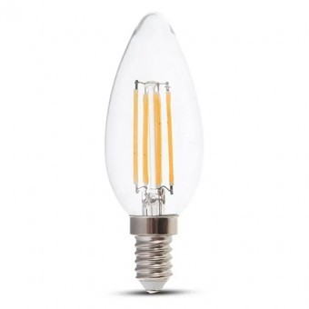 BEC E14 CU FILAMENT LED DIMABIL 4W 3000K foto