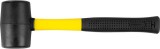 Ciocan din cauciuc Strend Pro HM211 450 g, 300 mm, cap negru, maner PVC/TPR