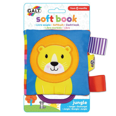 Soft Book: Carticica moale Jungle PlayLearn Toys foto