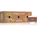 Yankee Candle Praline &amp; Birch set cadou 3x37 g