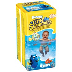 Scutece-chilotel pentru apa Huggies Little Swimmers 2-3, 3-8 kg, 12 buc