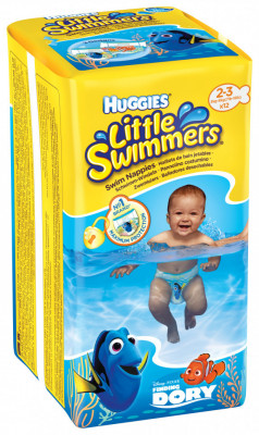 Scutece-chilotel pentru apa Huggies Little Swimmers 2-3, 3-8 kg, 12 buc foto