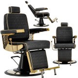 Fotoliu de frizerie Zeus, hidraulic, pentru salonul de frizerie Barber Shop Barberking.
