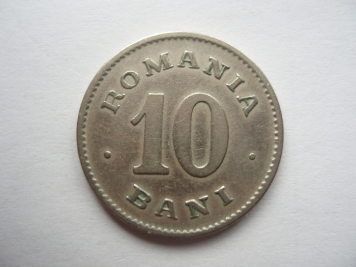 ROMANIA - 10 BANI 1900 , XF , CAROL I , L14.37