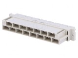 Mufă DIN 41612 tip H mamă 15 pini 6,3mm pe cablu