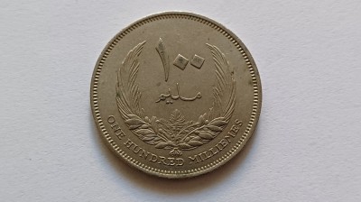 Libia-100 Millieme1965 foto