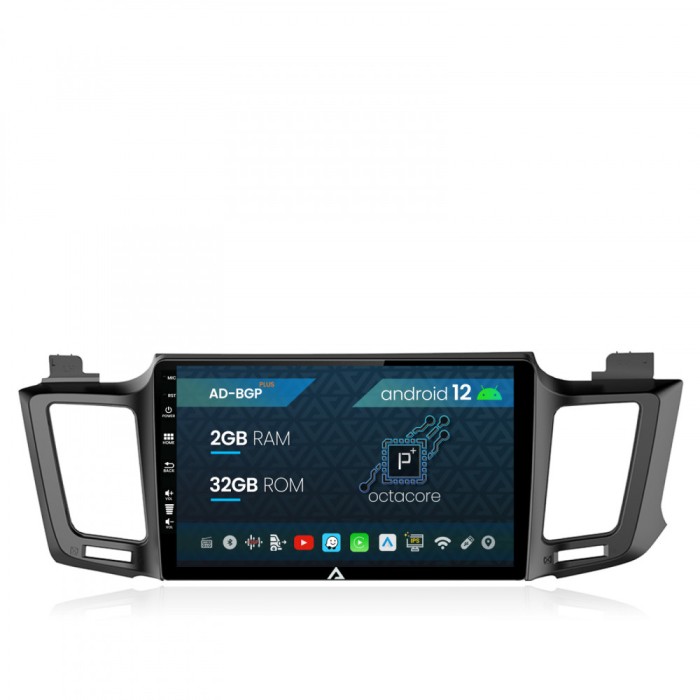 Navigatie Toyota RAV4 (2013-2018), Android 12, P-Octacore 2GB RAM + 32GB ROM, 10.1 Inch - AD-BGP10002+AD-BGRKIT060