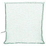 Cumpara ieftin Plasă de remorcă cu funie elastică, verde, 3x3 m, PP