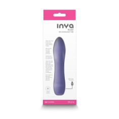 INYA Ruse - Mini Vibrator din Silicon cu 10 Funcții, Reincarcabil, 13,8 cm