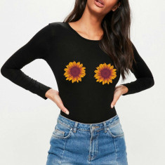Bluza dama neagra - Sunflower - XL