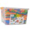 Set creativ de constructie, 1200 tuburi flexibile, MalPlay 109885