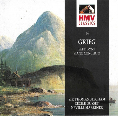 CD Grieg &amp;lrm;&amp;ndash; Peer Gynt / Piano Concerto , original foto