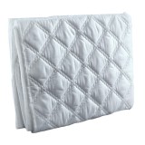 Protectie saltea hipoalergenica, 180x200 cm, colturi rotunjite, matlasata ultrasonic, antialergenica, lavabila la 95 C, alb