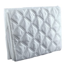 Protectie saltea hipoalergenica, 140x200 cm, colturi rotunjite, matlasata ultrasonic, antialergenica, lavabila la 95 C, alb