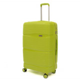 Troler Waves, Verde, 76X48X29 cm ComfortTravel Luggage, Ella Icon