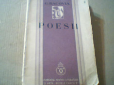 G. Bacovia - POESII { 1934 } foto