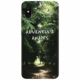 Husa silicon pentru Xiaomi Mi 8 Pro, Adventure Awaits Forest