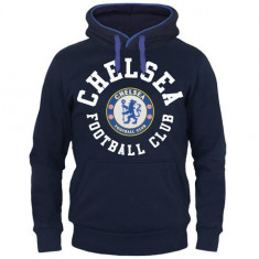 FC Chelsea hanorac de bărbați cu glugă SLab Graphic navy - XXL