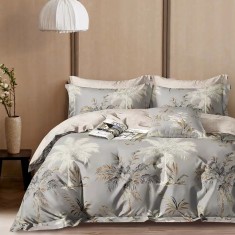 LENJERIE DE PAT PERCALLE IMPRIMAT (PRC130) - king size 6 piese