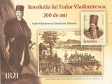 #Romania, LP 2328a/2021, Revolutia lui Tudor, colita dantelata, MNH