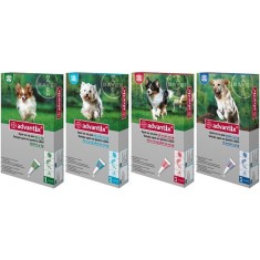 Pipeta antiparazitara externa, purici, capuse,ADVANTIX 1 PIPETA 100mg