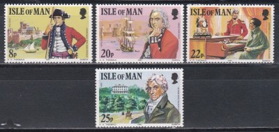 Isle of Man 1981 - A 150-a aniversare a morții colonelului Wilk, MNH foto
