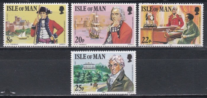 Isle of Man 1981 - A 150-a aniversare a morții colonelului Wilk, MNH