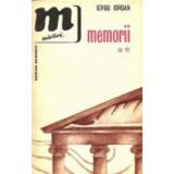 Memorii, Volumul al II-lea