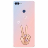 Husa silicon pentru Huawei Y9 2018, Victory Love