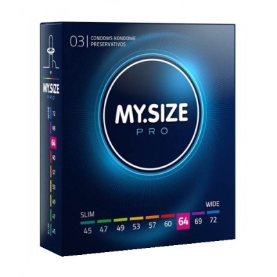 Prezervative My.Size PRO 64mm XXL, 3 bucati foto